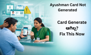 Ayushman card not generated problem solution
