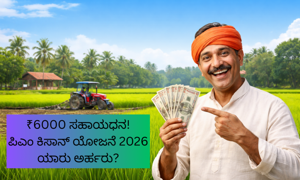 PM Kisan Samman Nidhi 2026 ₹6000 eligibility status installment details
