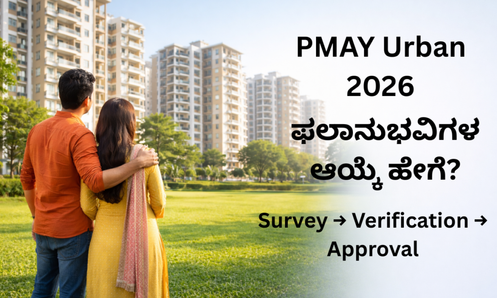 PMAY urban beneficiary selection process 2026 Kannada guide